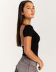 BDG Urban Outfitters Alicia  Backless Rib Womens Top image number 3