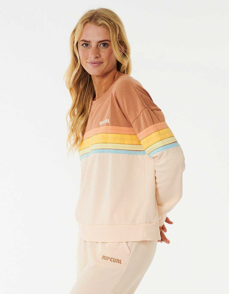 RIP CURL Surf Revival Womens Crewneck Sweatshirt image number 2