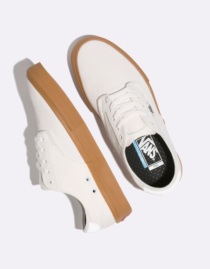 VANS Reflective Chima Ferguson Pro Blanc De Blanc & Classic Gum Shoes image number 2