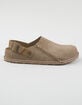 BIRKENSTOCK Lutry Premium Suede Mens Clogs image number 1
