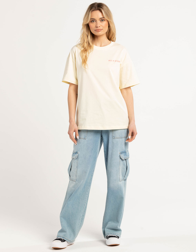 CONVERSE All Star Womens Oversized Tee image number 3