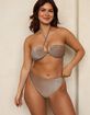 DIPPIN' DAISY'S Amalfi String Tie Bandeau Bikini Top image number 4