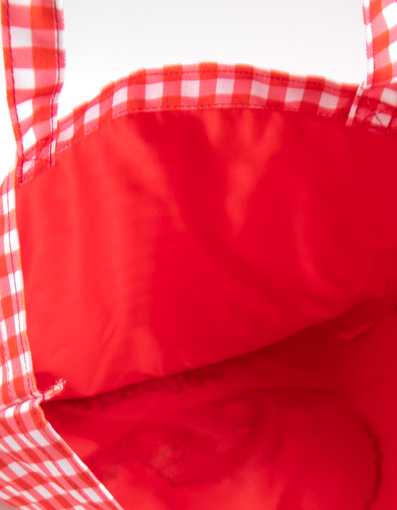MONCHHICHI Gingham Tote Bag image number 2