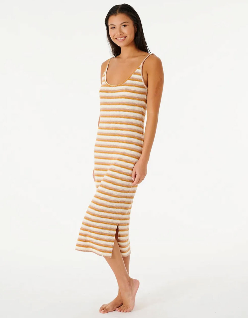 RIP CURL Bobbi Stripe Midi Dress image number 1