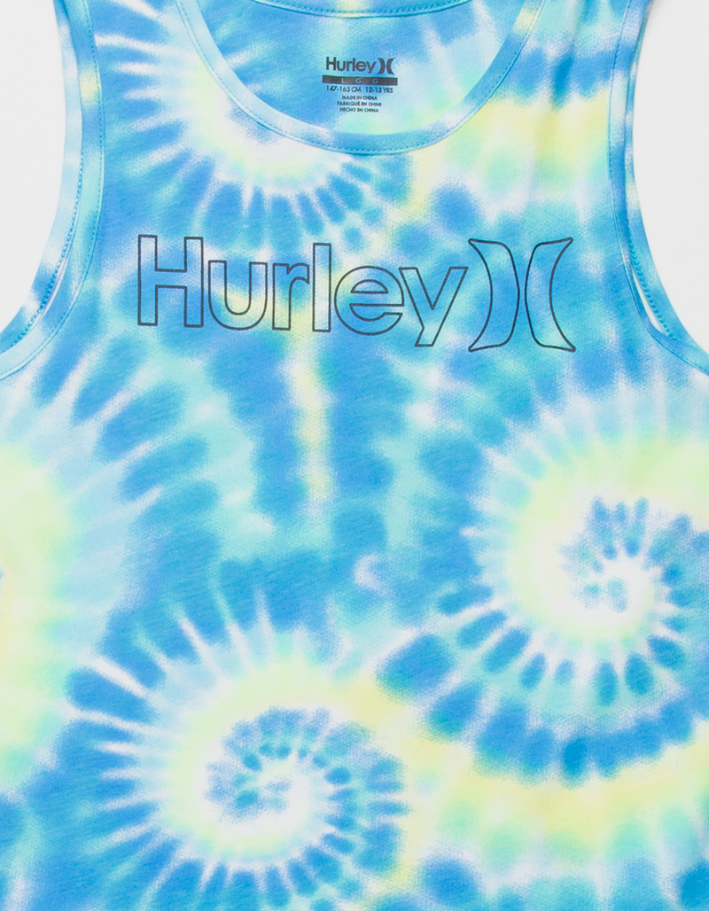 HURLEY Tie Dye Logo Boys Tank Top image number 1