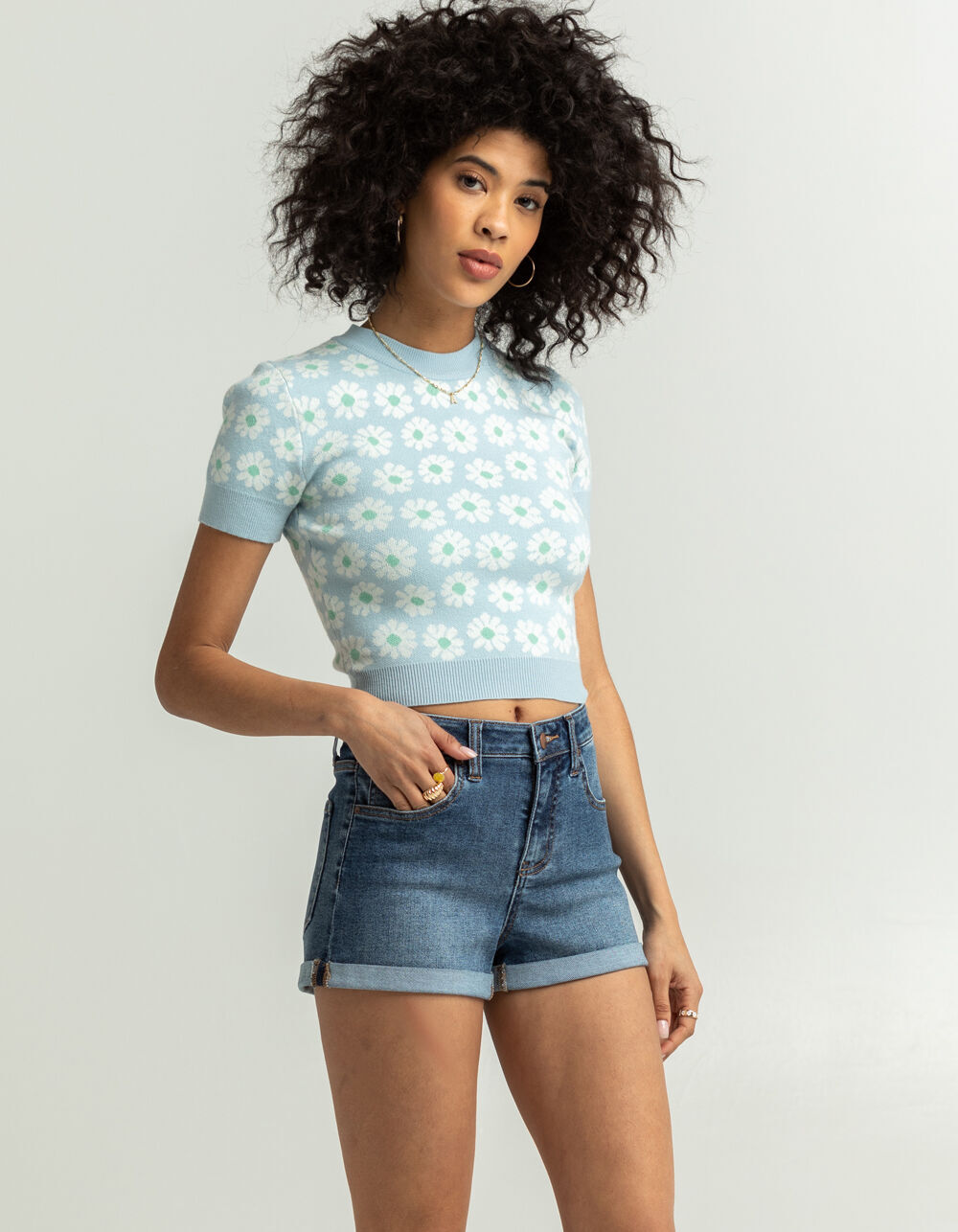 Rsq denim shorts Clearance