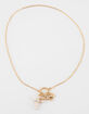 FULL TILT Cross Charm Dainty Necklace image number 1