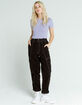 BDG Urban Outfitters Blaine Cargo Womens Black Skate Jeans image number 2