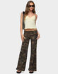EDIKTED Lumielle Camo Wide Leg Foldover Pants image number 5