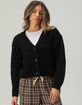 FULL TILT Chenille V-Neck Womens Cardigan image number 1
