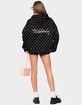 EDIKTED Chelsie Polka Dot Hoodie image number 5