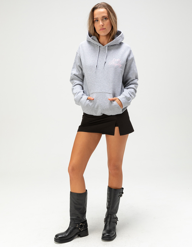 PLAYBOY Ribbon Bow Womens Hoodie image number 3