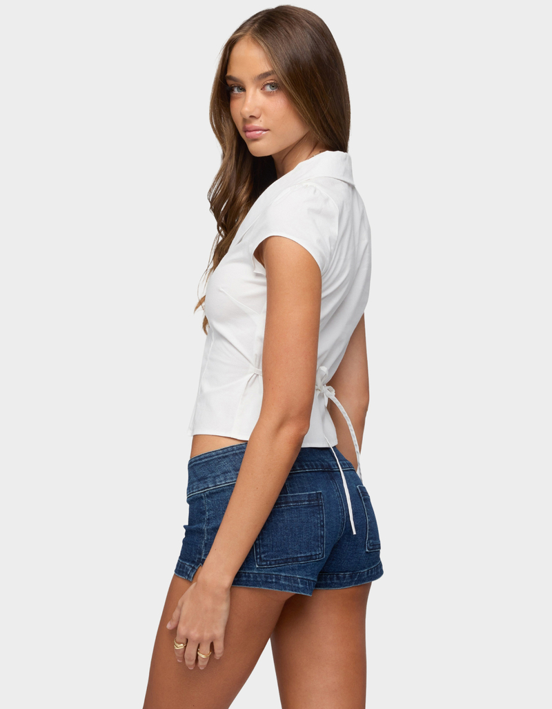 EDIKTED Alexie Tailored Button Up Shirt image number 2