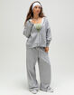 TILLYS Womens Oversized Zip-Up Hoodie image number 5