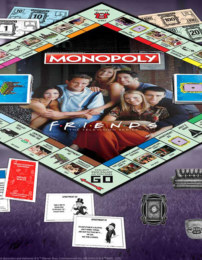 MONOPOLY&reg; Friends Board Game image number 4