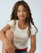 RSQ Girls Butterfly Double Layer Top image number 1