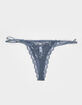 FULL TILT Double Strap Lace Thong image number 2