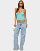 EDIKTED Veya Low Rise Baggy Jeans image number 5