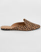 BAMBOO Cheetah Womens Mules image number 2