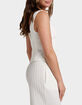 QUIKSILVER Maci Solid Textured Womens Tank Top image number 2