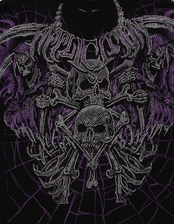 AFFLICTION Darkness Falls Mens Boxy Tee Alternative Image