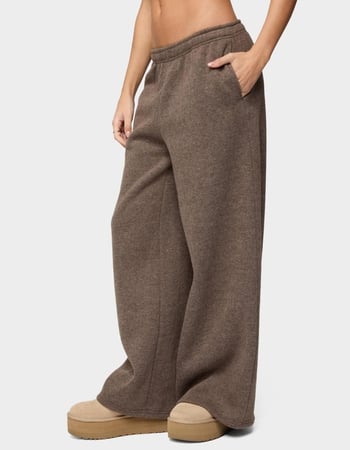 EDIKTED Laulie Straight Leg Sweatpants Alternative Image
