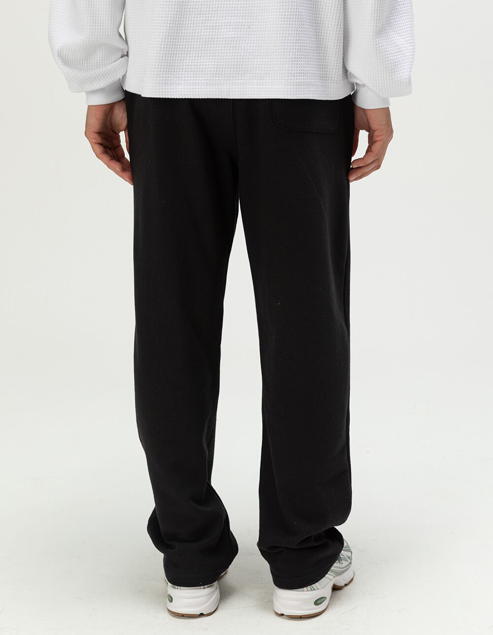 THE NORTH FACE Evolution Straight Leg Mens Sweatpants - BLK/WHT