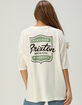 BRIXTON Brooker Womens Oversized Tee image number 1