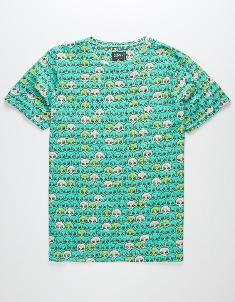 SUPER MASSIVE Alien Mens T-Shirt image number 0