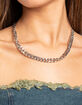 RSQ Cuban Link Chain Necklace image number 3