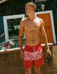 RSQ Mens Seersucker 6.5" Swim Trunks image number 1