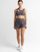 RSQ Womens Gray Asymmetrical Tank image number 5