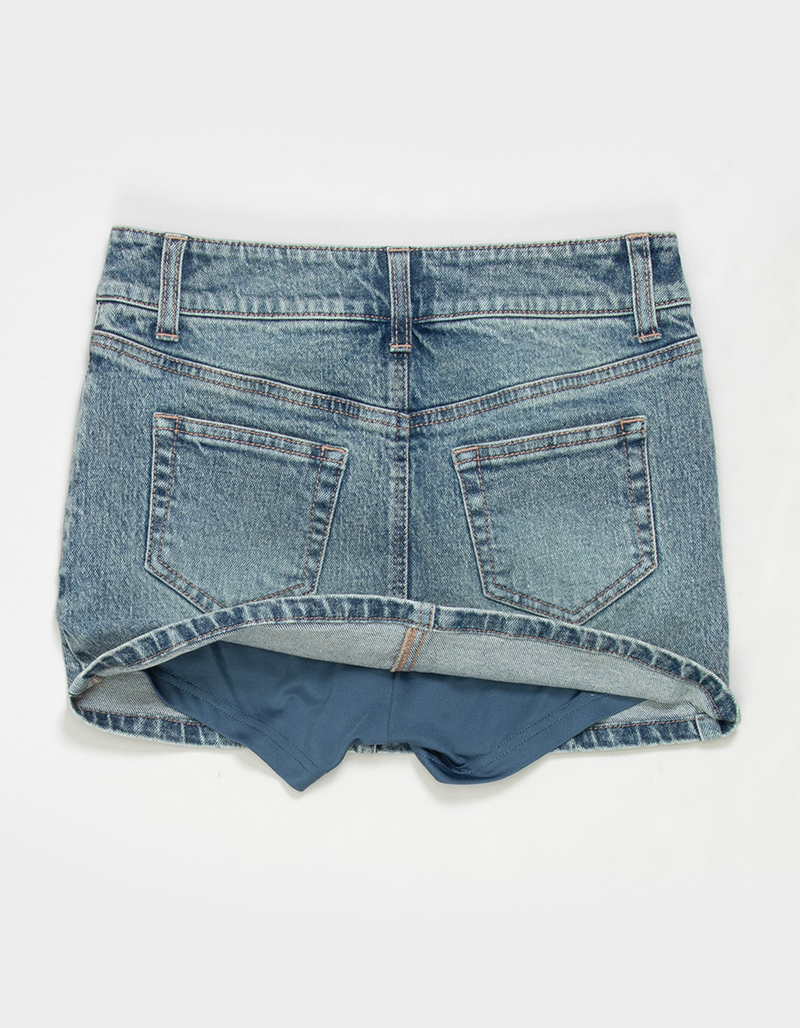 RSQ Girls Basic Denim Skort image number 3