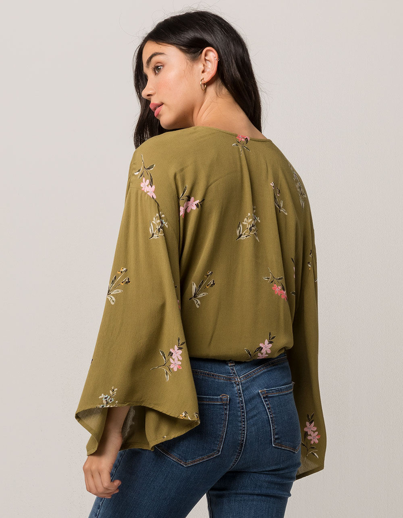 BILLABONG Knot Yours Womens Tie Front Top image number 2