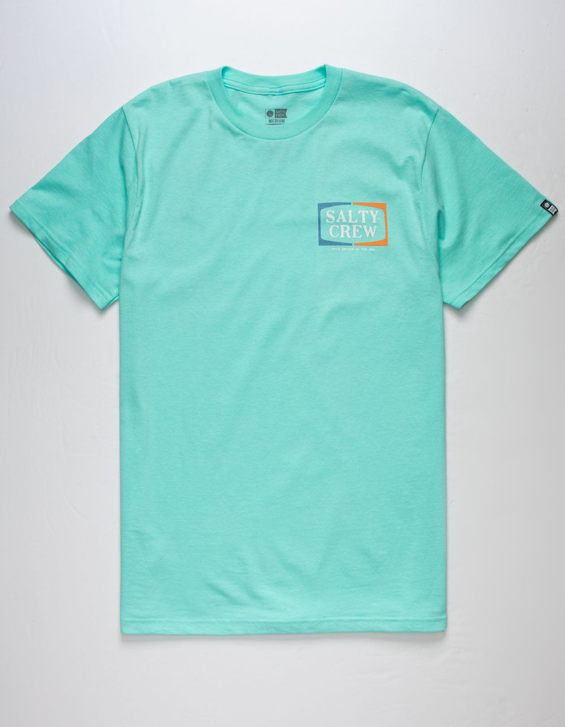 SALTY CREW Framework Mens Seafoam T-Shirt image number 1