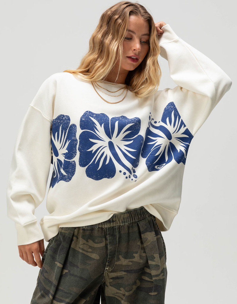 ROXY Morning Hike Womens Crewneck Sweatshirt image number 0