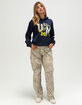 ORIGINAL RETRO BRAND University of Michigan Womens Hoodie image number 2