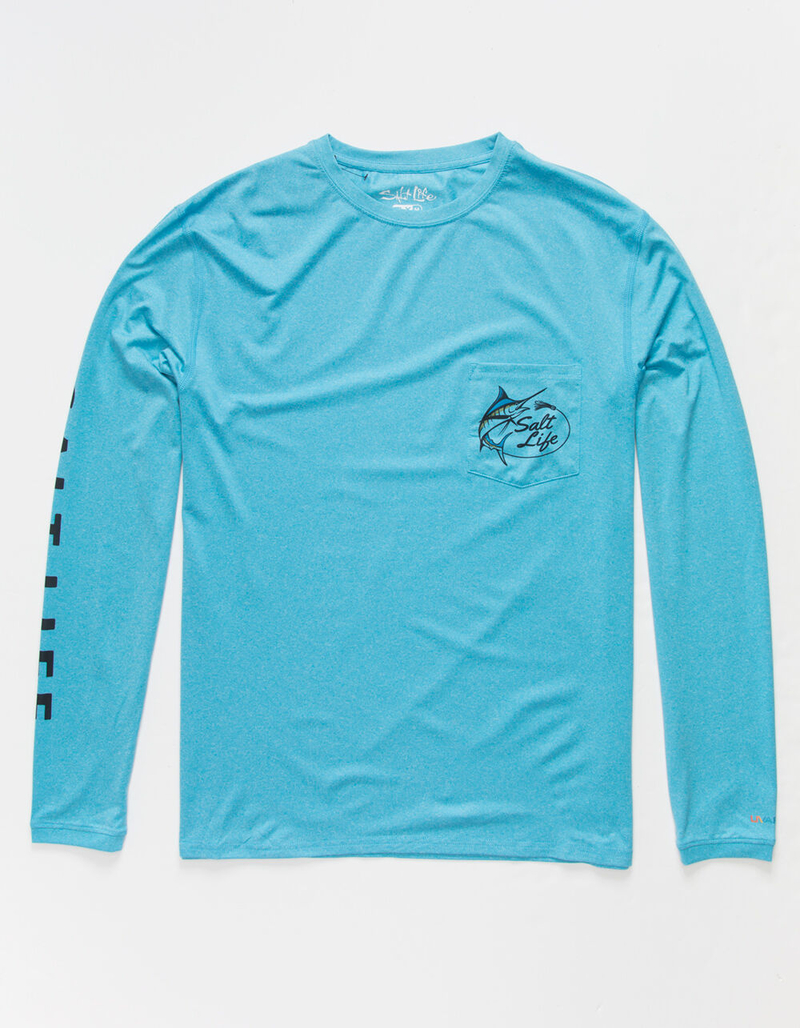 SALT LIFE Salty Marlin Lure Pocket Tee image number 1