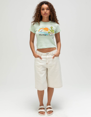 HURLEY Badlands Womens Baby Tee Alternative Image