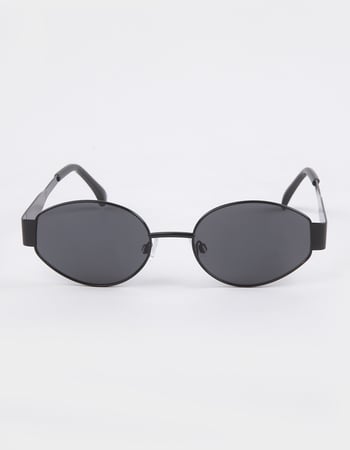 RSQ Oval Metal Sunglasses Alternative Image