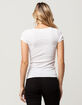 BOZZOLO Y-Neck Womens Tee image number 3