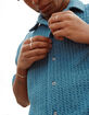 RSQ Mens Textured Denim Shirt image number 8