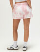 FULL TILT Tie-Dye Womens Sweat Shorts image number 4