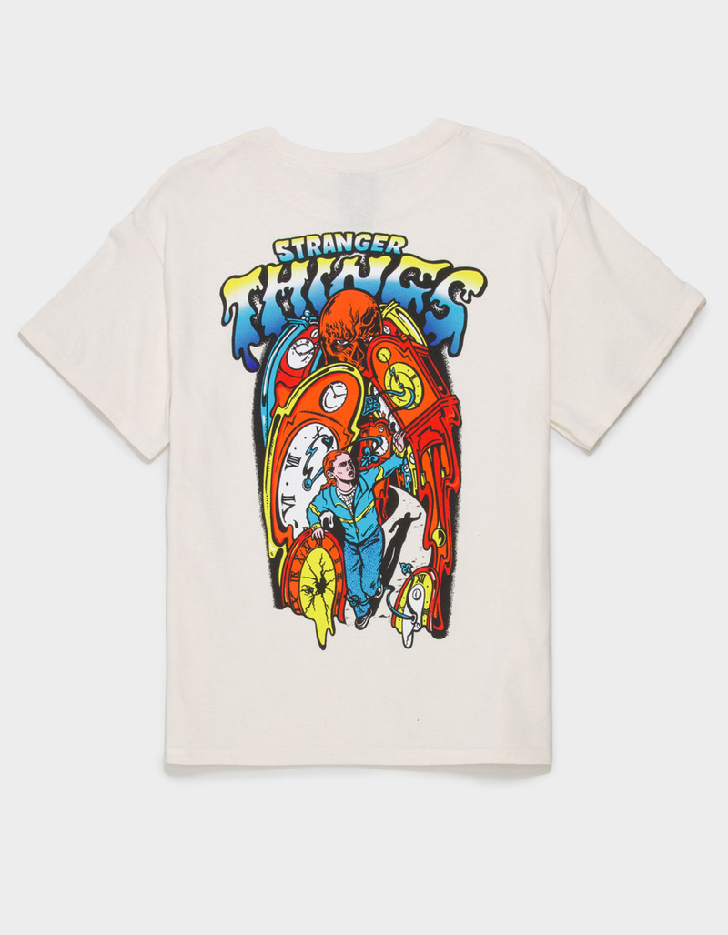 SANTA CRUZ x Stranger Things Max Melting Clock Boys Tee image number 0