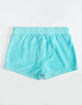MAUI AND SONS Solid French Terry Girls Blue Shorts image number 2