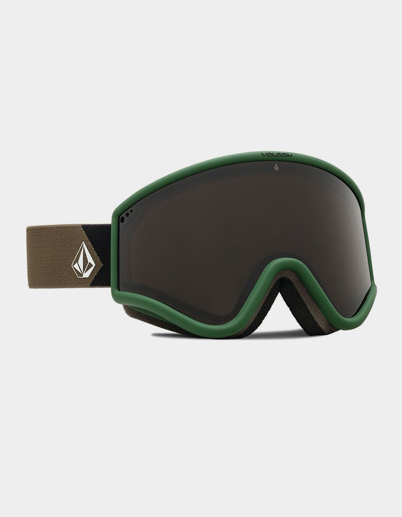 VOLCOM Yae Snow Goggle - Dark Teek Forest Green / Bronze image number 0