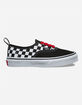 VANS Checkerboard Authentic Elastic Lace Kids Shoes image number 1
