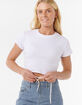 RIP CURL Aggie Womens Relaxed Pinstripe Jeans image number 6