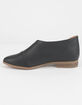 QUPID Open Side Pointy Toe Womens Booties image number 3