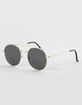 RSQ Retro Metal Round Sunglasses image number 1